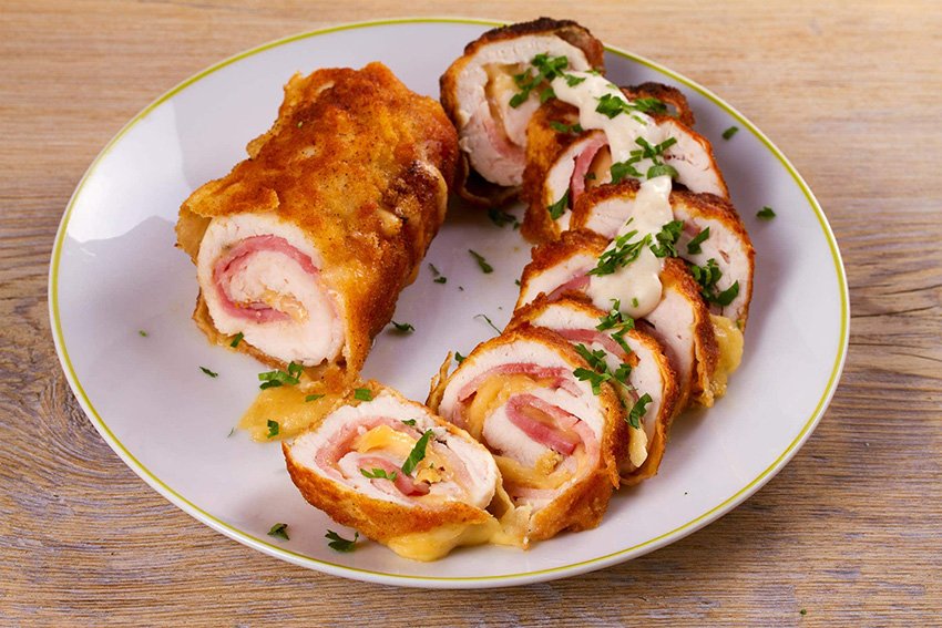 Rollitos de pollo