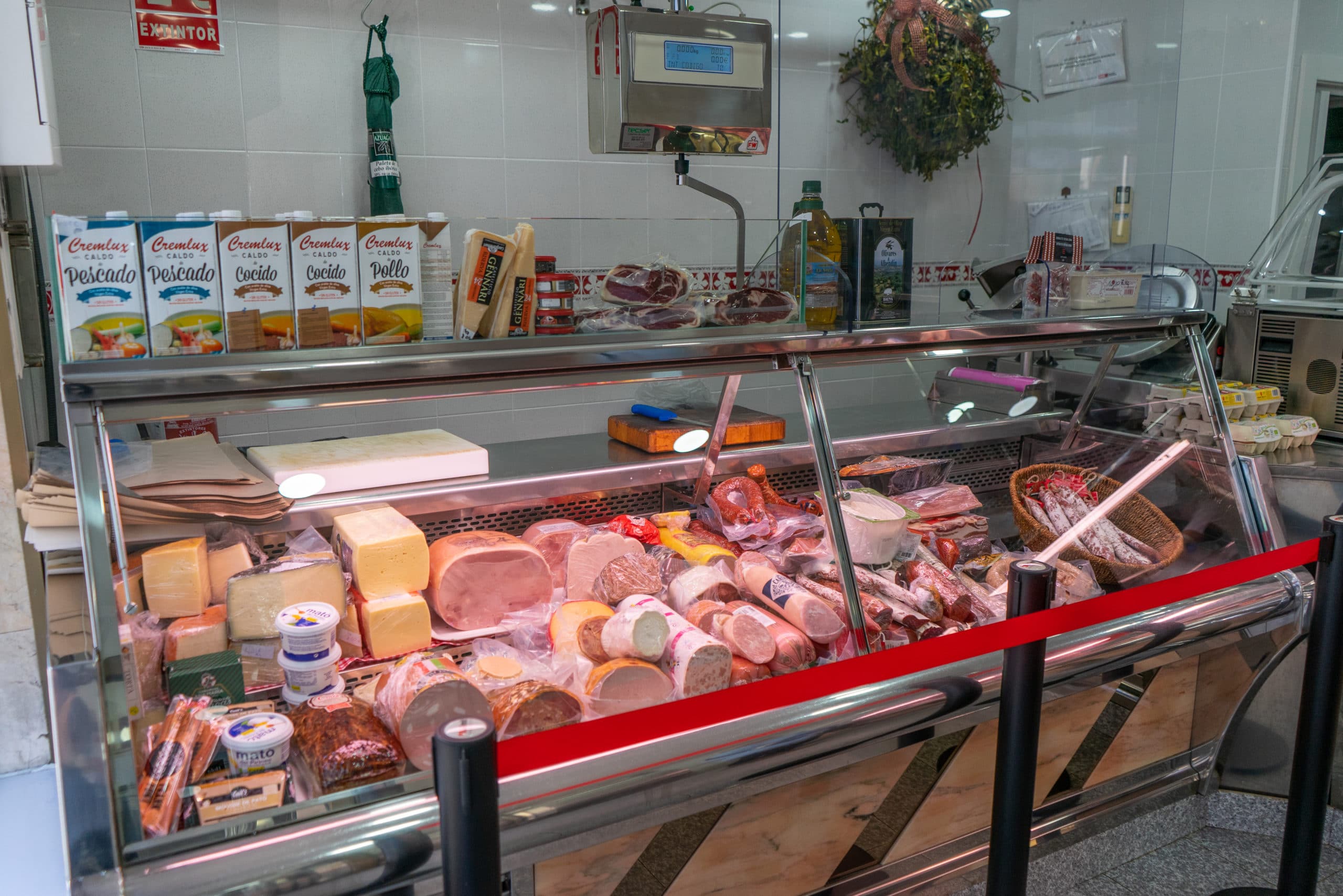 Mostrador de carnes frescas